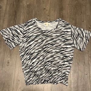 Michael Kors Ruched Hem Top